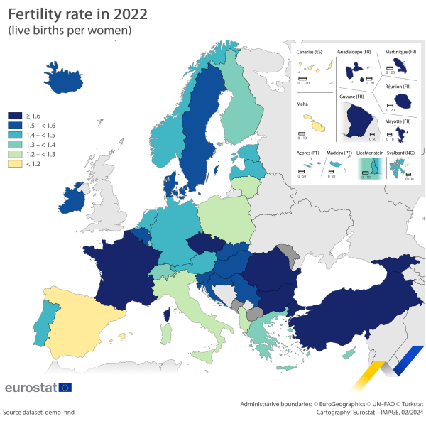 File:Total Fertility rate, 2022.png