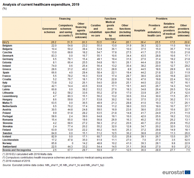 File:Analysis of current healthcare expenditure, 2019 (%).png