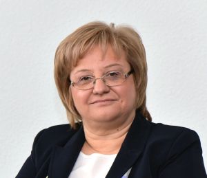 A photograph of Eurostat’s Director-General, Mariana Kotzeva.